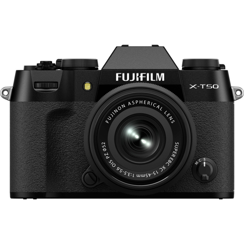 Бездзеркальний фотоапарат Fujifilm X-T50 kit 15-45mm f/3,5-5,6 Black (16828741)