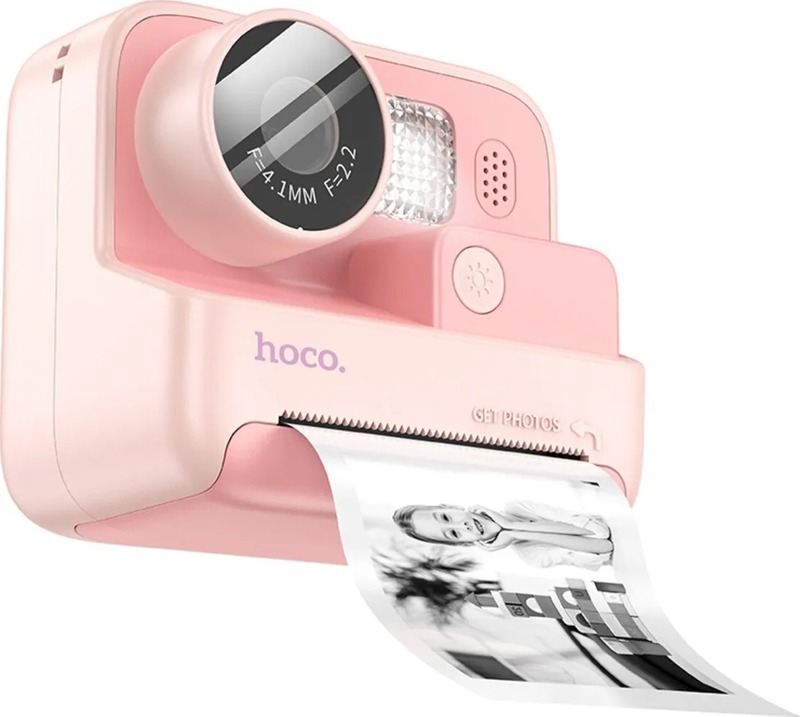 Фотокамера миттєвого друку Hoco DV200 Pink (1209867) - фото 2 Фотокамера миттєвого друку Hoco DV200 Pink (1209867) - фото 2