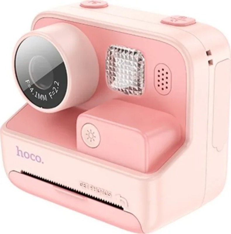 Фотокамера миттєвого друку Hoco DV200 Pink (1209867)