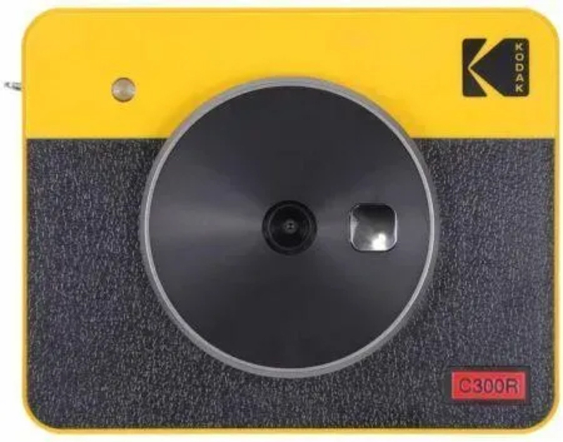 Фотокамера миттєвого друку Kodak Mini Shot 3 Retro Yellow (C300R)