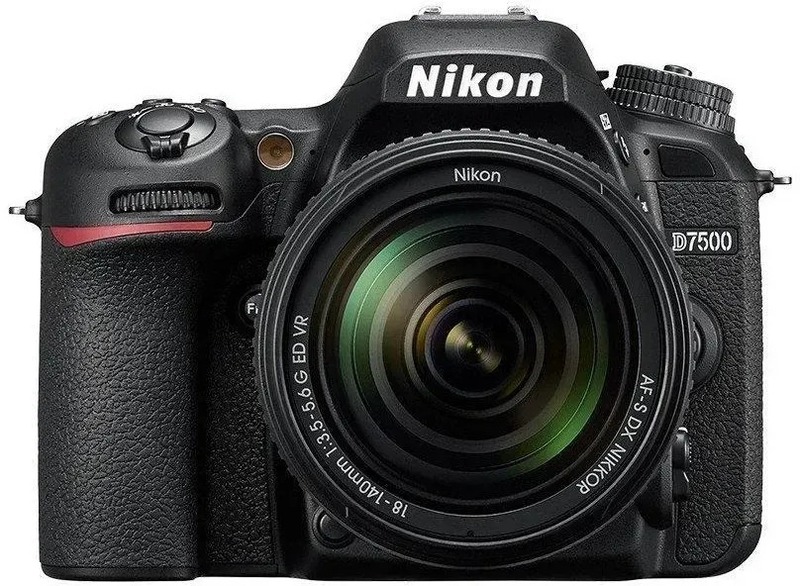 Дзеркальний фотоапарат Nikon D7500 kit (18-140mm) VR (VBA510K002)