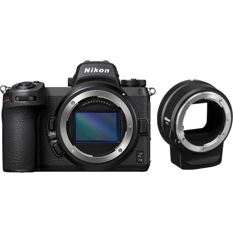 Бездзеркальний фотоапарат Nikon Z6 II Body + FTZ Mount Adapter (VOA060K002)