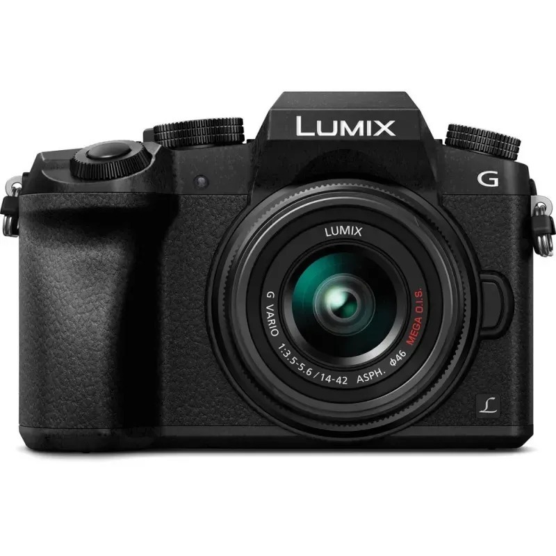 Беззеркальный фотоаппарат Panasonic Lumix DMC-G7 kit (14-42mm) (DMC-G7KEE-K)