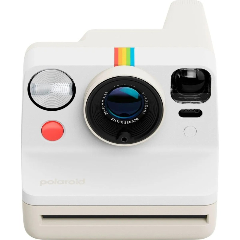 Фотокамера миттєвого друку Polaroid Now Gen 3 E-box Pebble White (006561)
