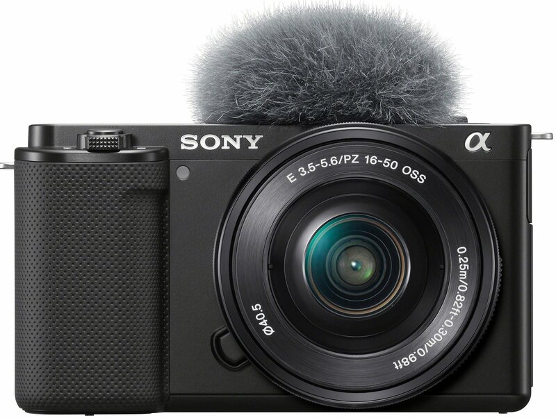 Бездзеркальний фотоапарат Sony ZV-E10 kit (16-50mm + 55-210mm) Black - фото 1 Бездзеркальний фотоапарат Sony ZV-E10 kit (16-50mm + 55-210mm) Black - фото 1