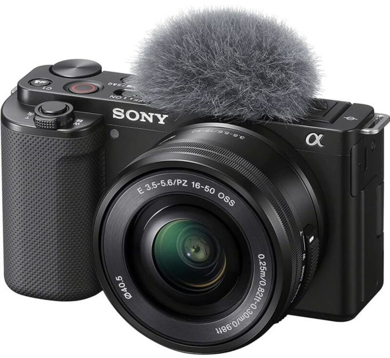 Бездзеркальний фотоапарат Sony ZV-E10 kit (16-50mm + 55-210mm) Black - фото 2 Бездзеркальний фотоапарат Sony ZV-E10 kit (16-50mm + 55-210mm) Black - фото 2