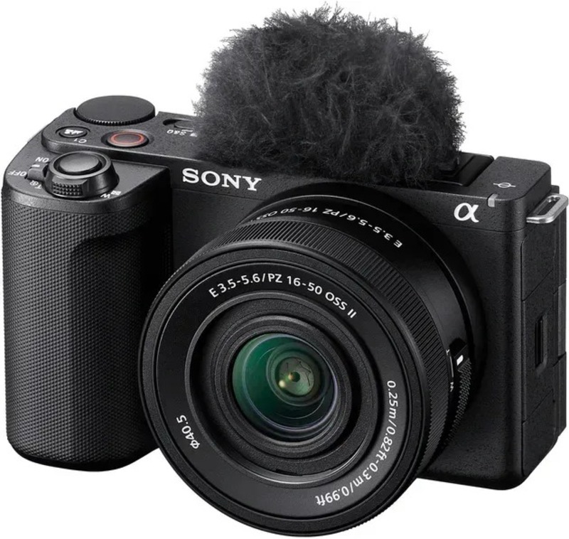 Беззеркальный фотоаппарат Sony ZV-E10 II (16-50mm) Black (ZVE10M2KB) - фото 1 Беззеркальный фотоаппарат Sony ZV-E10 II (16-50mm) Black (ZVE10M2KB) - фото 1