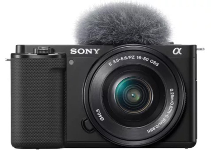 Бездзеркальний фотоапарат Sony ZV-E10 kit (16-50mm + 55-210mm) Black