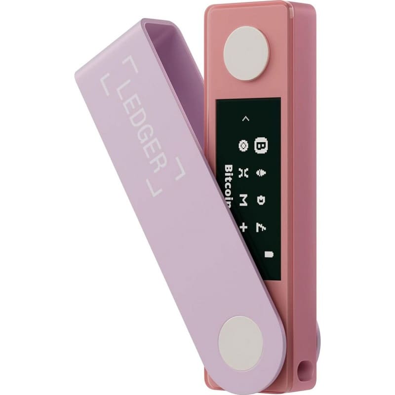 Апаратний криптогаманець Ledger Nano X Pastel Pink