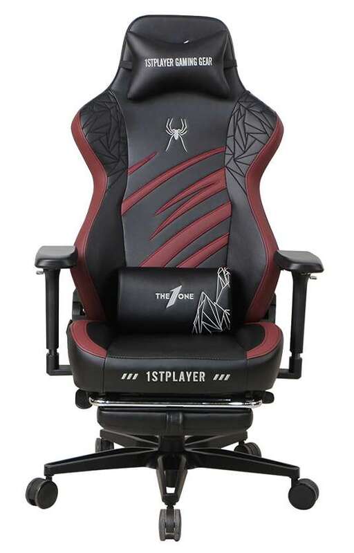 Геймерське крісло 1stPlayer Duke Black-Red