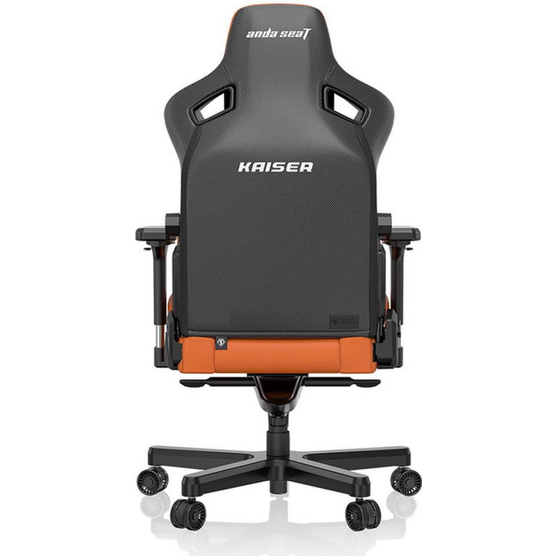 Кресло игровое Anda Seat Kaiser 3 Size XL Orange (AD12YDC-XL-01-O-PVC) - фото 2
