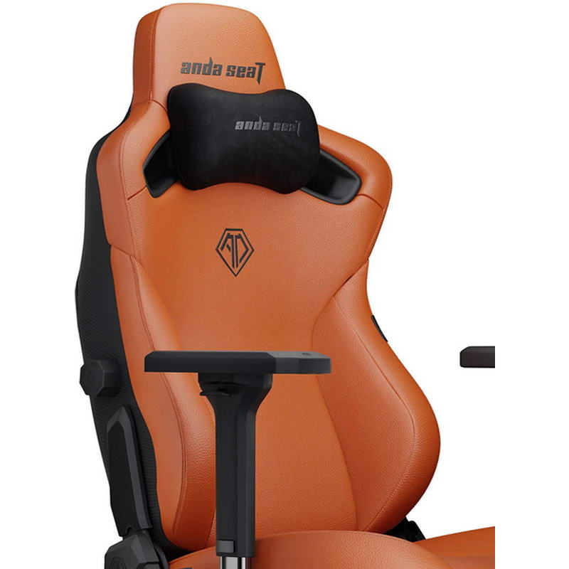 Кресло игровое Anda Seat Kaiser 3 Size XL Orange (AD12YDC-XL-01-O-PVC) - фото 6