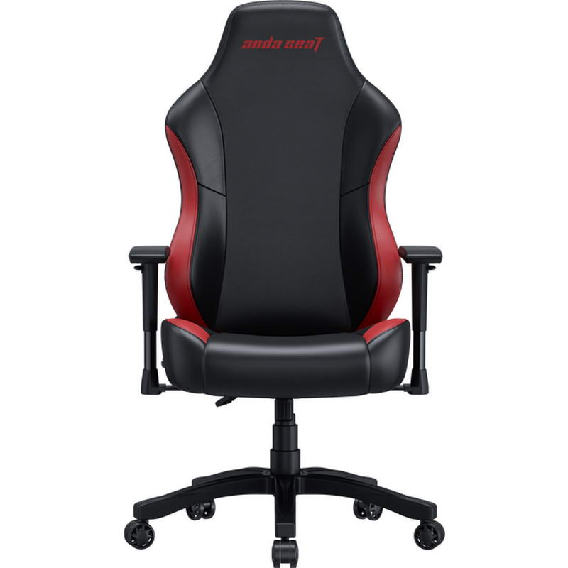 Кресло игровое Anda Seat Luna Color Size L Black/Red PVC (AD18-48-BR-PV) - фото 1