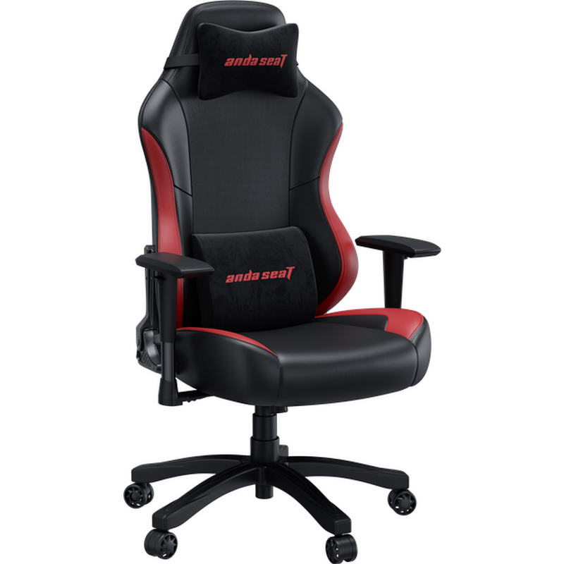 Кресло игровое Anda Seat Luna Color Size L Black/Red PVC (AD18-48-BR-PV) - фото 3