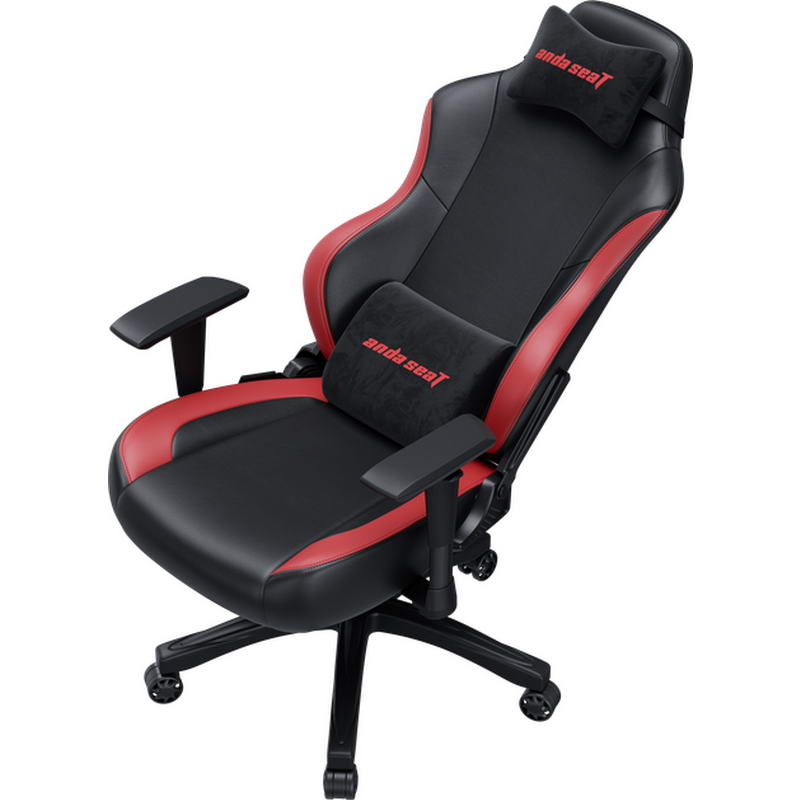 Кресло игровое Anda Seat Luna Color Size L Black/Red PVC (AD18-48-BR-PV) - фото 4
