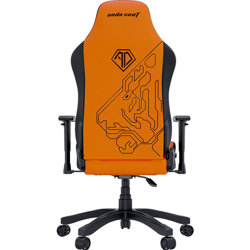 Геймерское кресло Anda Seat Phantom 3 Tiger Edition PVC Size L Orange (AD18Y-14-OB-PV/C) - фото 2