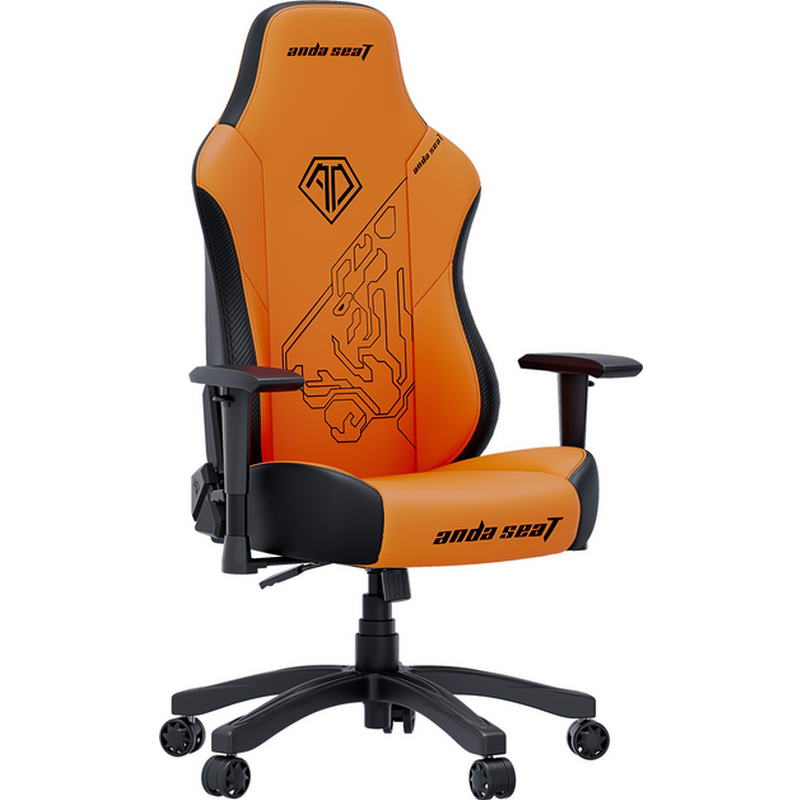 Геймерское кресло Anda Seat Phantom 3 Tiger Edition PVC Size L Orange (AD18Y-14-OB-PV/C) - фото 4