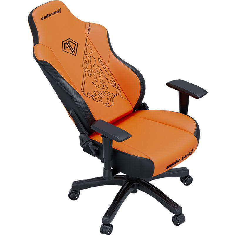 Геймерское кресло Anda Seat Phantom 3 Tiger Edition PVC Size L Orange (AD18Y-14-OB-PV/C) - фото 6