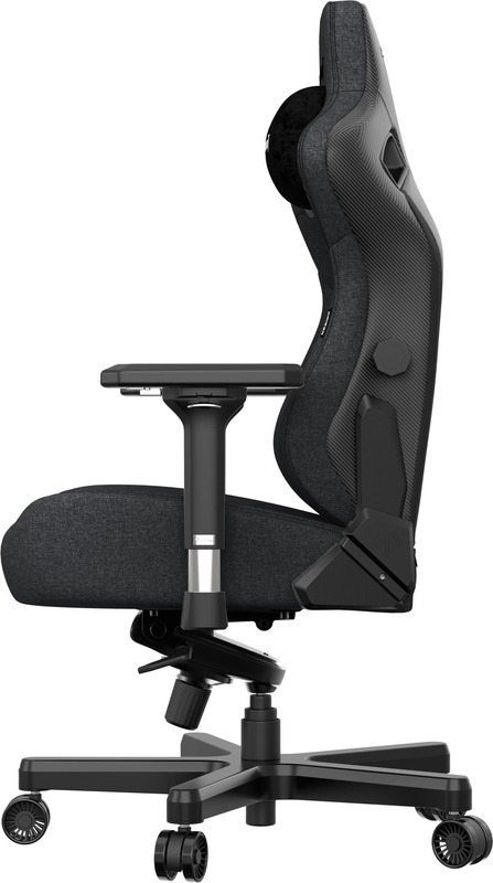 Геймерское кресло Anda Seat Kaiser 3 Size L Dark Gray Linen Fabric (AD12YDC-L-01-GB-CF) - фото 2