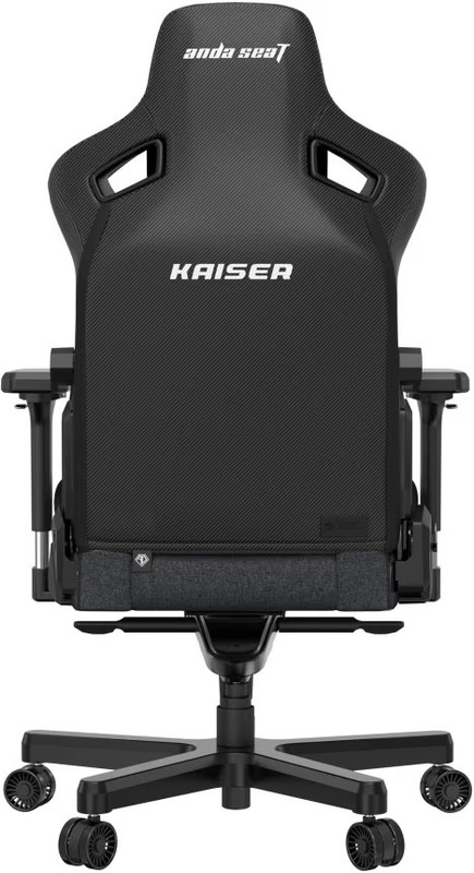 Геймерское кресло Anda Seat Kaiser 3 Size L Dark Gray Linen Fabric (AD12YDC-L-01-GB-CF) - фото 4