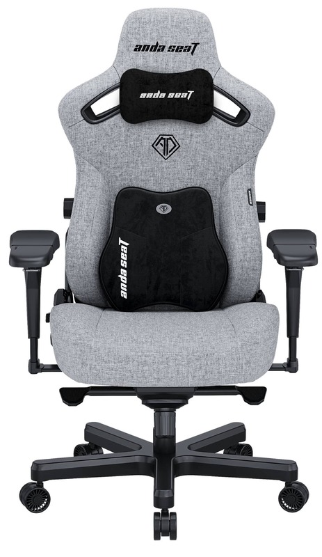 Геймерское кресло Anda Seat Kaiser 3 Pro Size XL Grey Fabric (AD12YDC-XL-01-G-PV/F-G02)