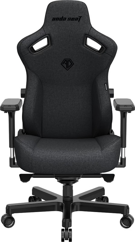 Крісло для геймерів Anda Seat Kaiser 3 Size XL Dark Gray Linen Fabric (AD12YDC-XL-01-GB-CF) - фото 1