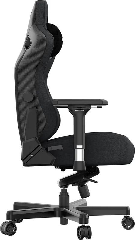 Крісло для геймерів Anda Seat Kaiser 3 Size XL Dark Gray Linen Fabric (AD12YDC-XL-01-GB-CF) - фото 2