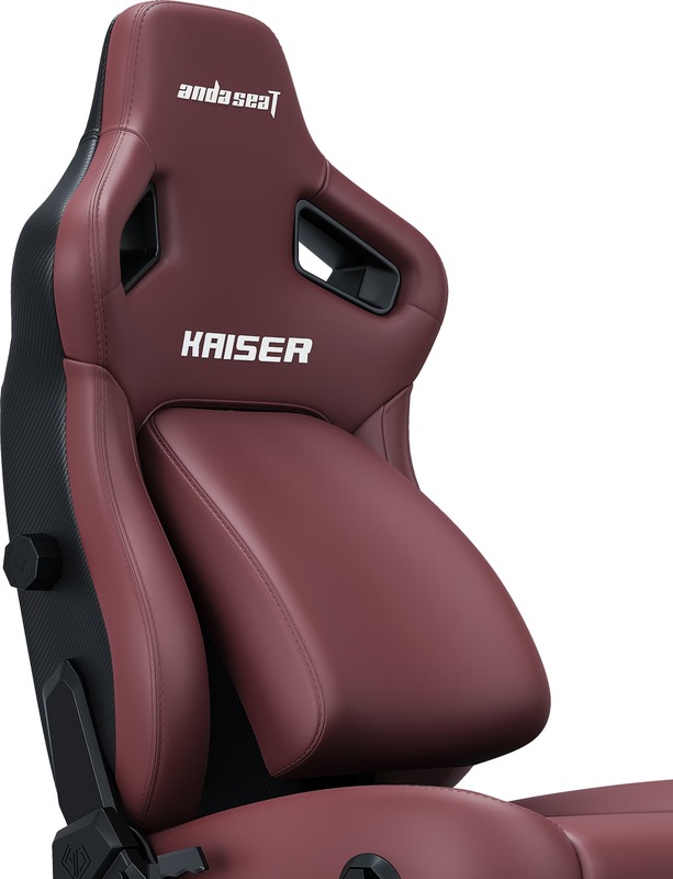 Геймерское кресло Anda Seat Kaiser 4 Size L Maroon Premium PVC (AD12YDDC-L-20-A-PV/C) - фото 4