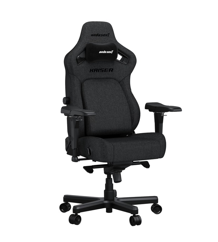 Геймерське крісло Anda Seat Kaiser 4  Dark gray Fabric Size L (AD12YDDC-L-20-GB-CF) - фото 2