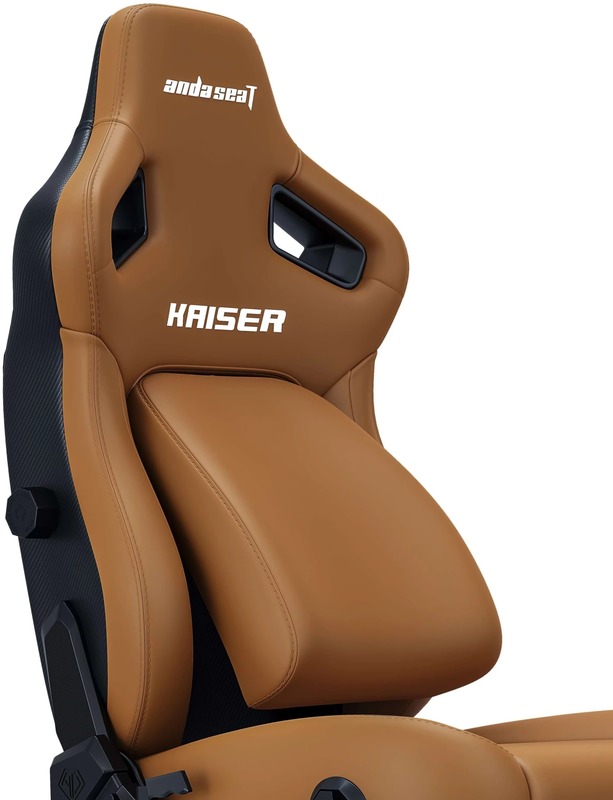 Геймерське крісло Anda Seat Kaiser 4 Size L Brown Premium PVC (AD12YDDC-L-20-K-PV/C) - фото 4