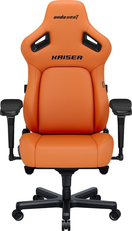 Геймерское кресло Anda Seat Kaiser 4 Size L Orange Premium PVC (AD12YDDC-L-20-O-PV/C) - фото 1