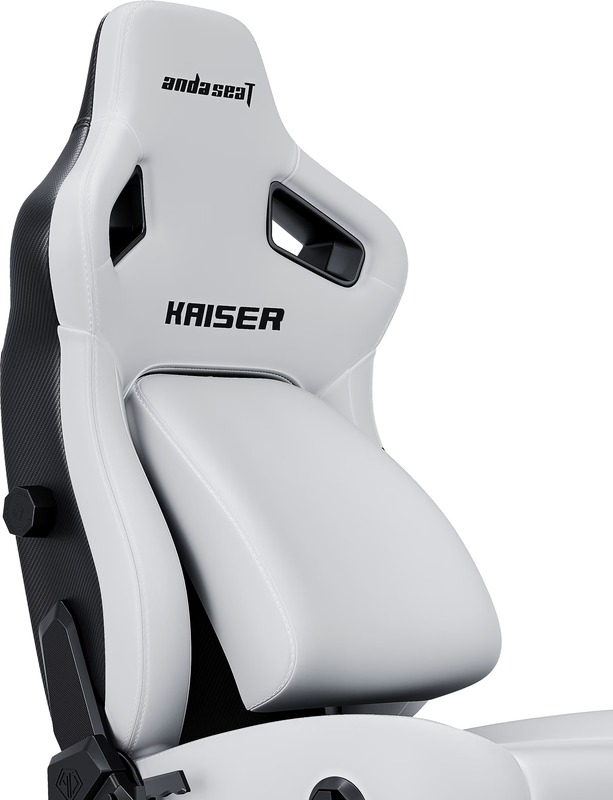 Геймерское кресло Anda Seat Kaiser 4 Size L White Premium PVC (AD12YDDC-L-20-W-PV/C) - фото 4
