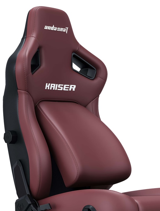 Геймерське крісло Anda Seat Kaiser 4 Size XL Maroon Premium PVC (AD12YDDC-XLL-20-A-PV/C) - фото 4