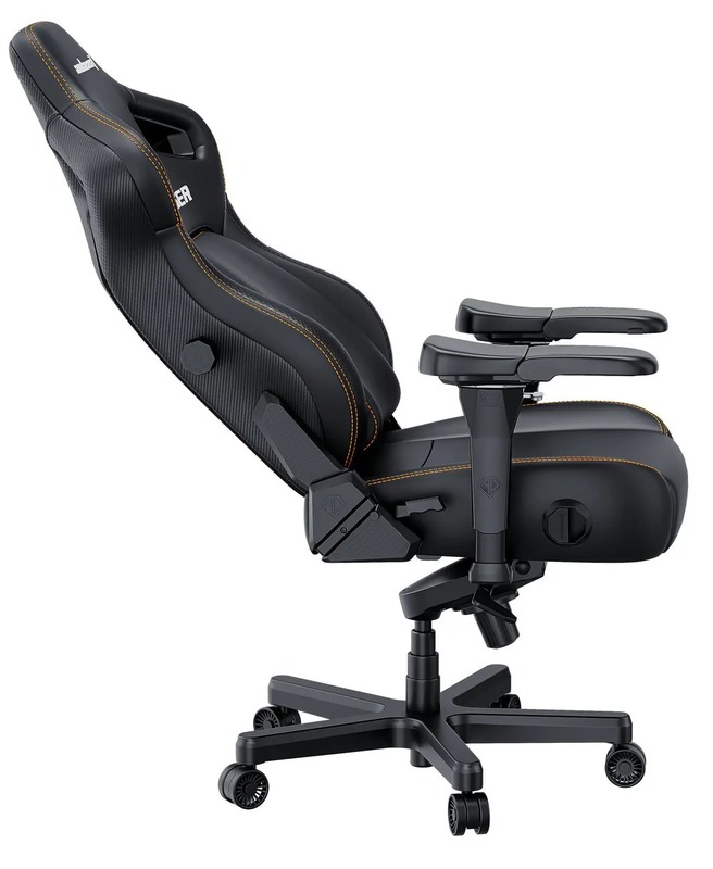 Крісло для геймерів Anda Seat Kaiser 4 Size XL Black Premium PVC (AD12YDDC-XLL-20-B-PV/C) - фото 2
