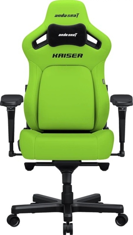 Геймерское кресло Anda Seat Kaiser 4 Bright Green PVC Size XL (AD12YDDC-XLL-20-C-PV/C-01)