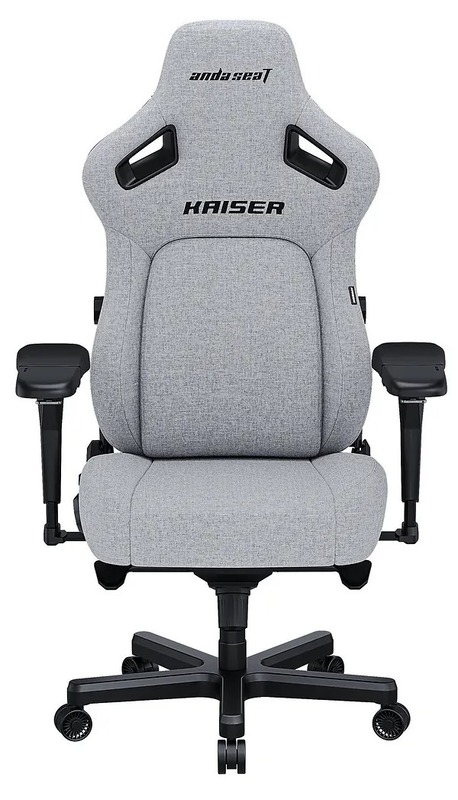 Крісло для геймерів Anda Seat Kaiser 4 Size XL Gray Linen Fabric (AD12YDDC-XLL-20-G-CF) - фото 1