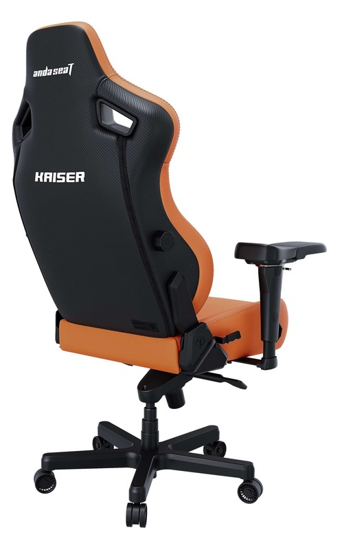 Геймерское кресло Anda Seat Kaiser 4 Size XL Orange Premium PVC (AD12YDDC-XLL-20-O-PV/C) - фото 3