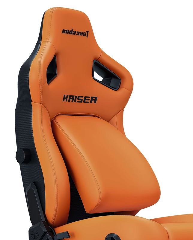 Геймерское кресло Anda Seat Kaiser 4 Size XL Orange Premium PVC (AD12YDDC-XLL-20-O-PV/C) - фото 4