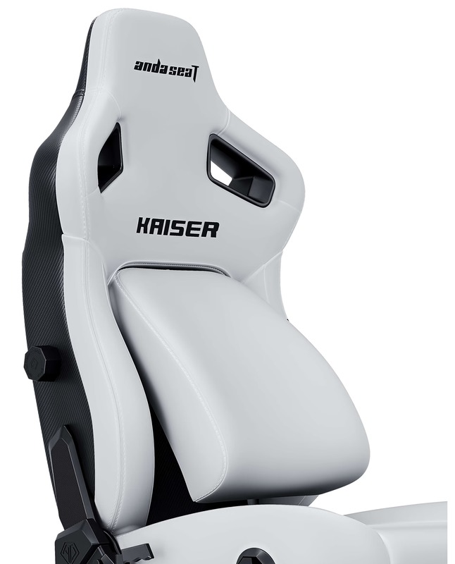 Геймерское кресло Anda Seat Kaiser 4 Size XL White Premium PVC (AD12YDDC-XLL-20-W-PV/C) - фото 4 Геймерское кресло Anda Seat Kaiser 4 Size XL White Premium PVC (AD12YDDC-XLL-20-W-PV/C) - фото 4
