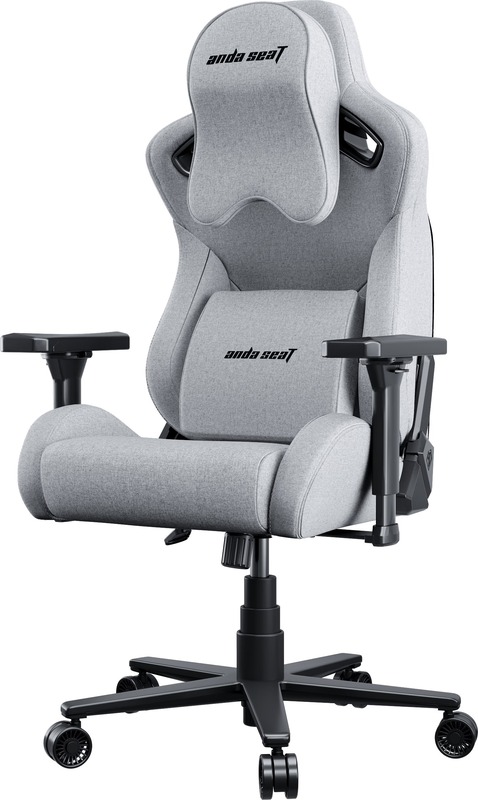 Геймерське крісло Anda Seat Kaiser Frontier XL Grey Linen Fabric (AD12YXL-17-G-F) - фото 2