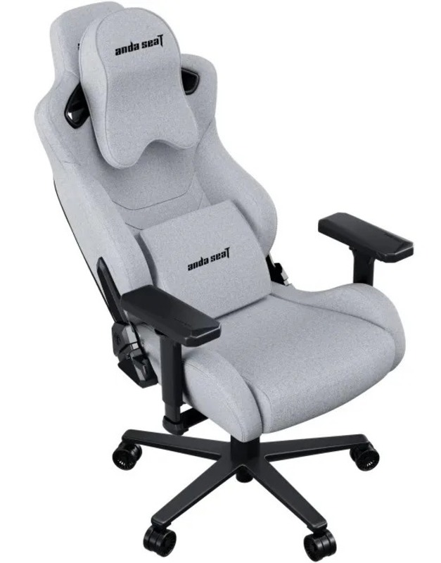 Геймерское кресло Anda Seat Kaiser 2 Pro Size XL Gray Linen Fabric (AD12YXL-17-G-F-G01) - фото 3 Геймерское кресло Anda Seat Kaiser 2 Pro Size XL Gray Linen Fabric (AD12YXL-17-G-F-G01) - фото 3