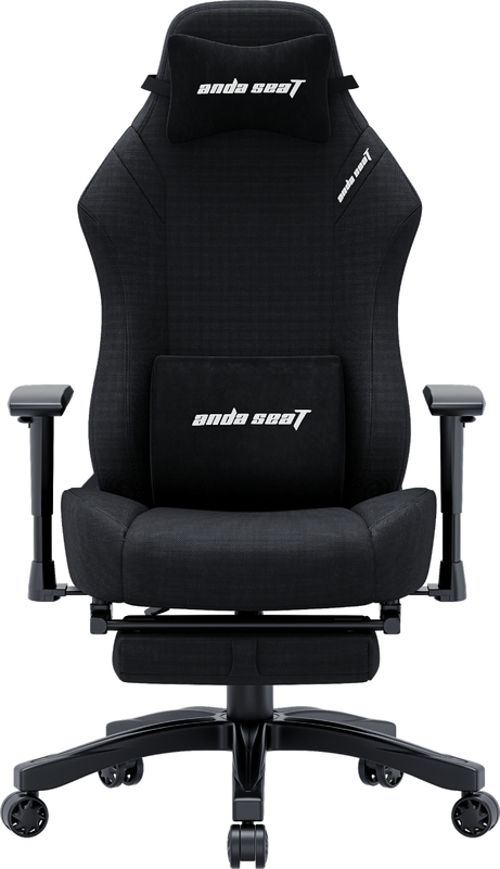 Геймерське крісло Anda Seat Luna Pro Black Fabric Size L (AD18T-44-B-F)