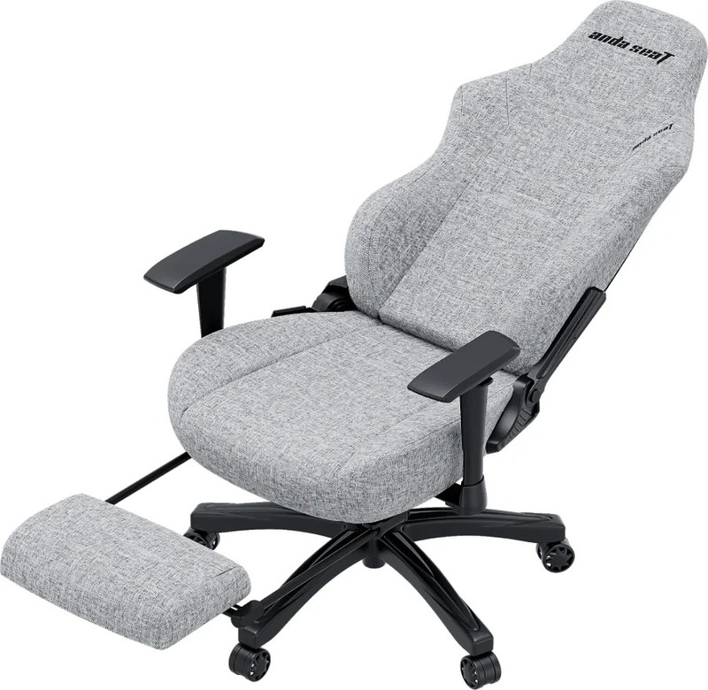 Геймерское кресло Anda Seat Luna Pro Gray Fabric Size L (AD18T-44-G-F) - фото 4