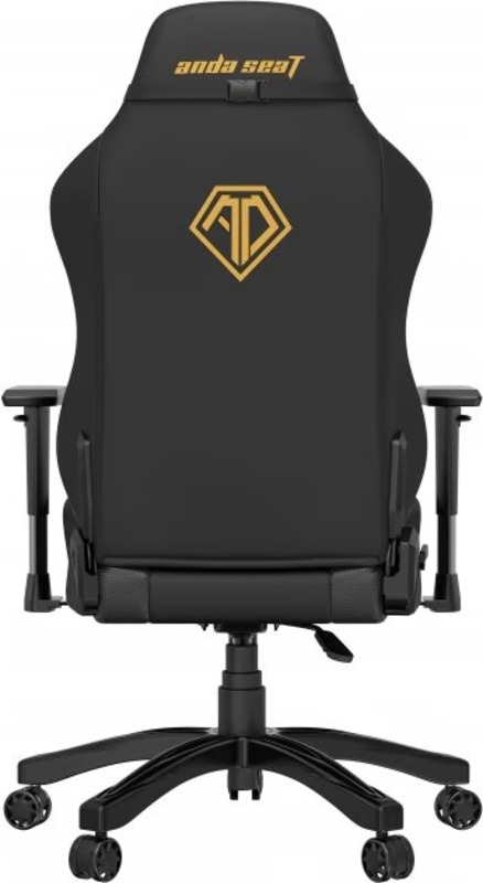 Крісло ігрове Anda Seat Phantom 3 Black/Gold Size L (AD18Y-06-B-PVC) - фото 4