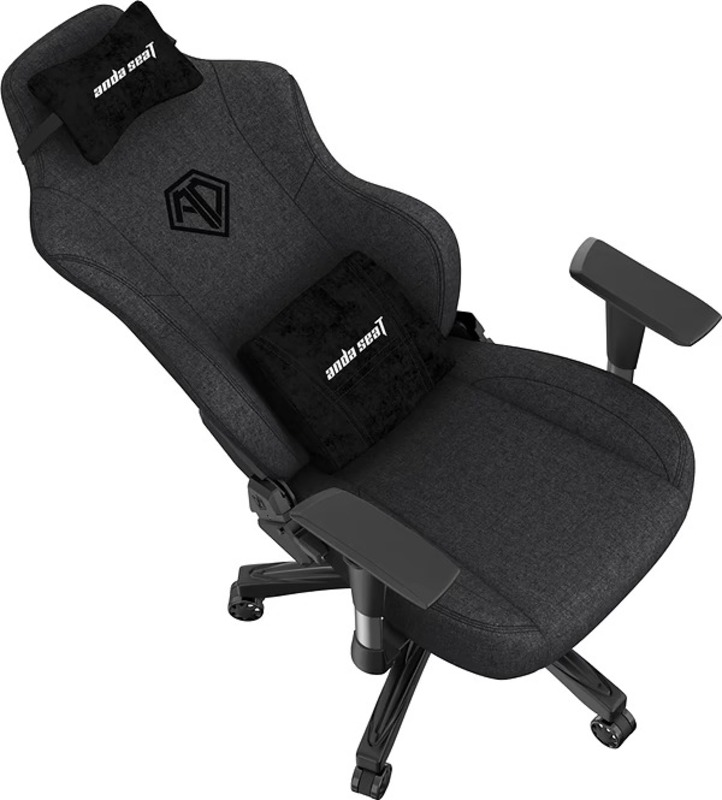 Кресло для геймеров Anda Seat Phantom 3 Size L Dark Gray Fabric (AD18Y-06-GB-F) - фото 4