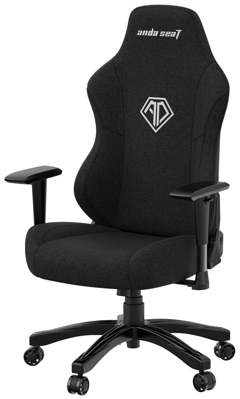 Геймерское кресло Anda Seat Phantom 3 Size L Black Fabric (AD18Y-06-B-F) - фото 1