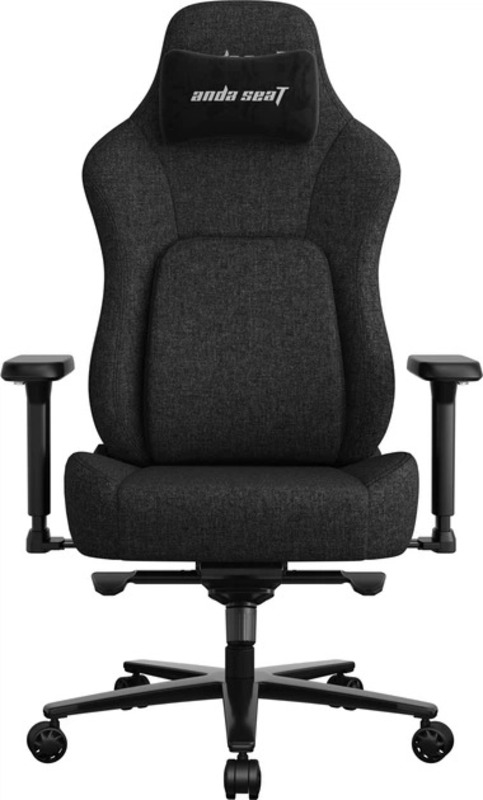 Геймерське крісло Anda Seat Phantom 4 Pro L Black Fabric  (AD18YSDC-72-B-F-B02)