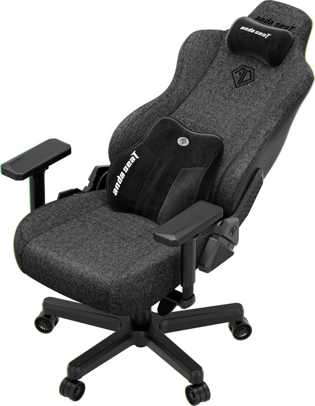 Геймерське крісло Anda Seat Kaiser 3E Dark Grey Fabric Size XL (AD23YC-XL-09-GB-CF-G01) - фото 4 Геймерське крісло Anda Seat Kaiser 3E Dark Grey Fabric Size XL (AD23YC-XL-09-GB-CF-G01) - фото 4