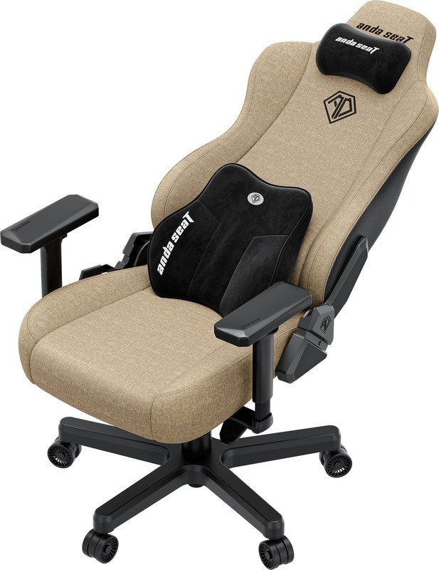 Геймерское кресло Anda Seat Kaiser 3E XL Dark Beige Fabric (AD23YC-XL-09-H-CF-H01) - фото 4 Геймерское кресло Anda Seat Kaiser 3E XL Dark Beige Fabric (AD23YC-XL-09-H-CF-H01) - фото 4