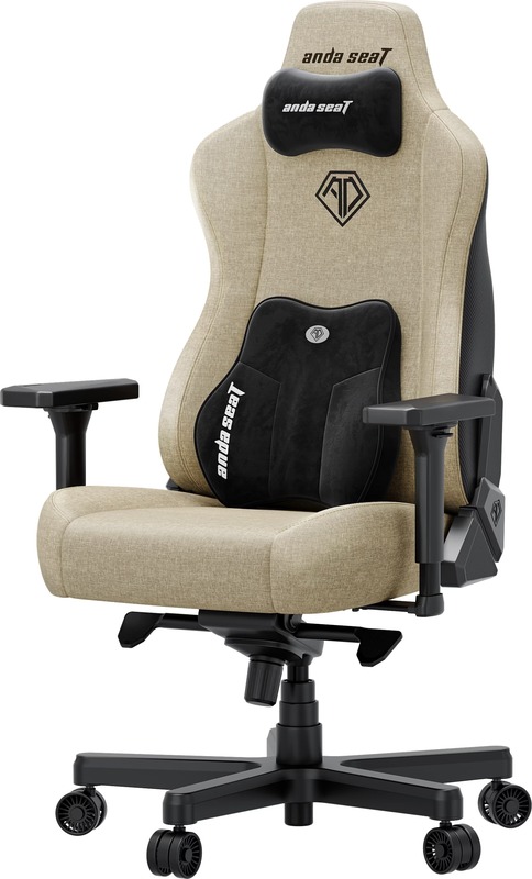 Геймерское кресло Anda Seat Kaiser 3E XL Beige Fabric (AD23YC-XL-09-I-CF-I01) - фото 1 Геймерское кресло Anda Seat Kaiser 3E XL Beige Fabric (AD23YC-XL-09-I-CF-I01) - фото 1